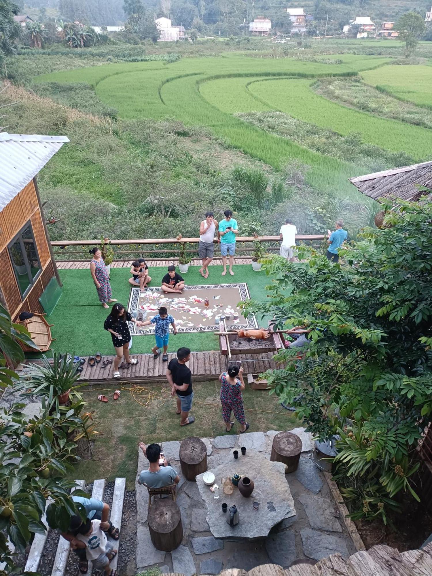 Moc'S House Hotel Bắc Hà Kültér fotó